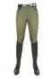 Preview: HKM Reithose -Polo classic-, Alos Kniebesatz   Olive Gr. 46